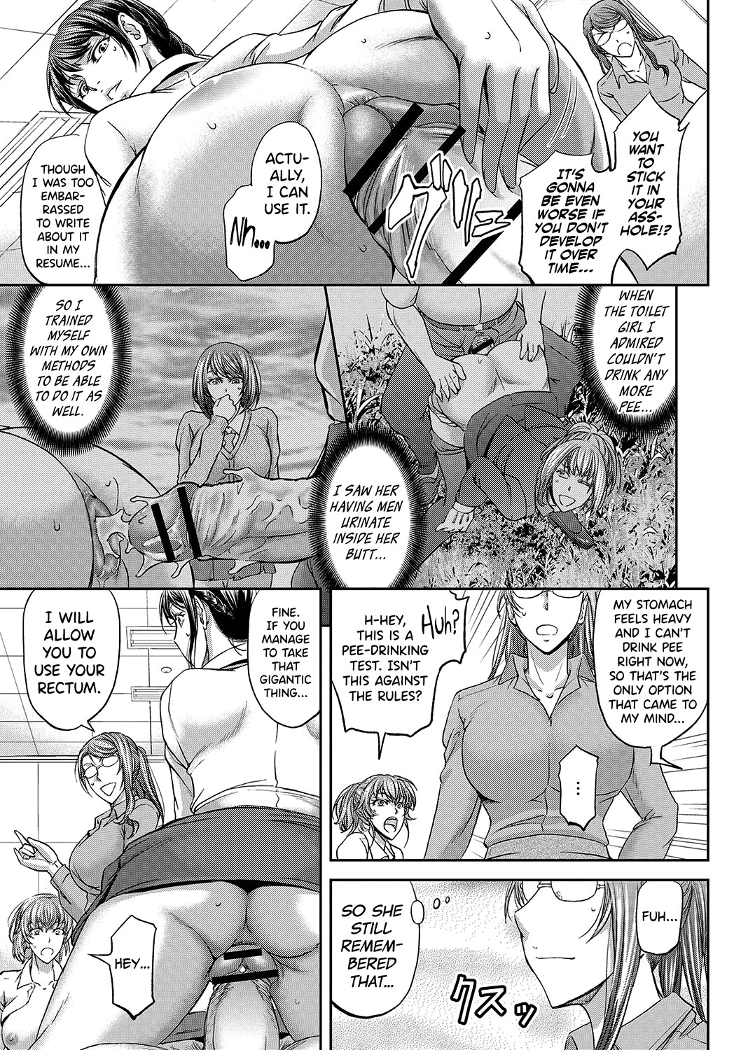 Hentai Manga Comic-The Fate Of a Female Temporary Employee-Chapter 1-21